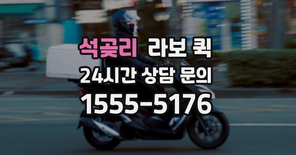 석곶리 라보 퀵