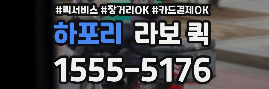 하포리 라보 퀵