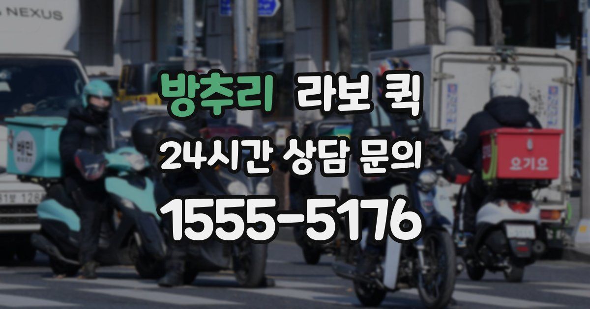 방추리 라보 퀵