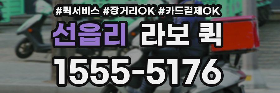 선읍리 라보 퀵