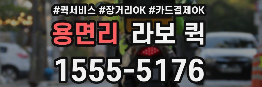 용면리 라보 퀵