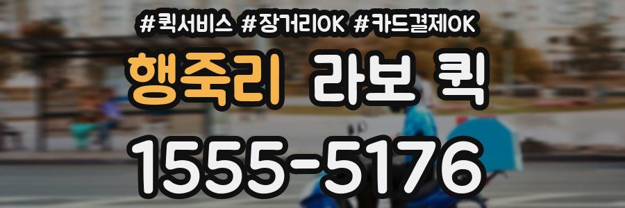 행죽리 라보 퀵