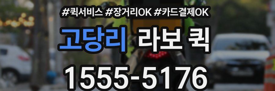 고당리 라보 퀵