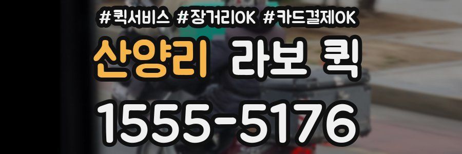 산양리 라보 퀵