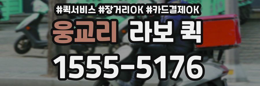 웅교리 라보 퀵