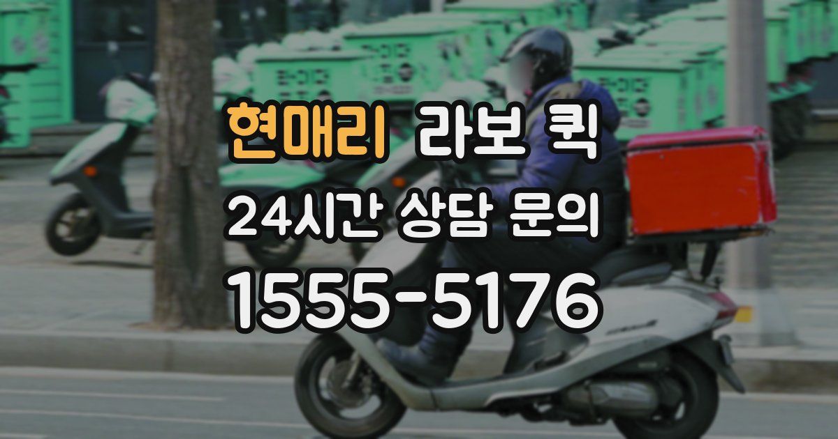 현매리 라보 퀵