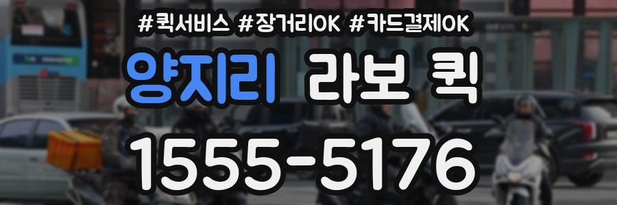 양지리 라보 퀵