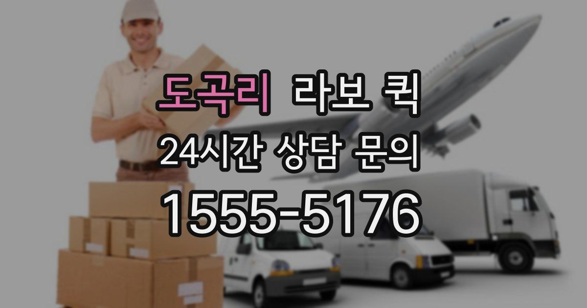 도곡리 라보 퀵