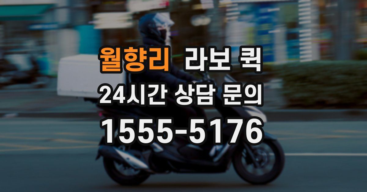 월향리 라보 퀵