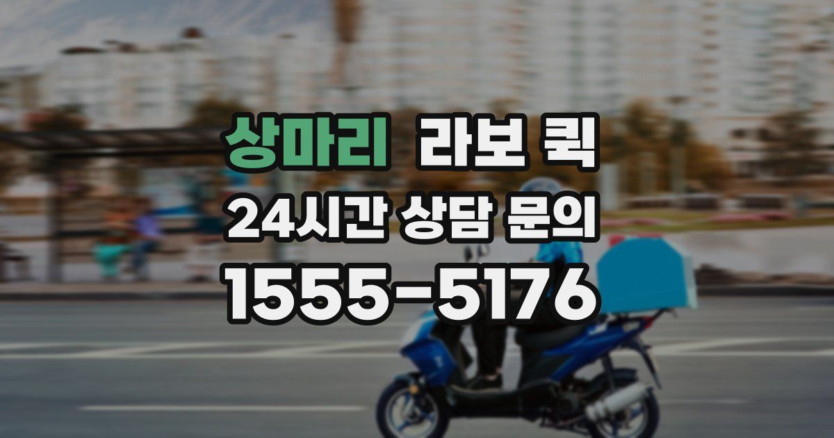 상마리 라보 퀵