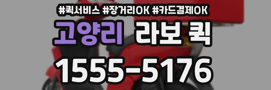 고양리 라보 퀵