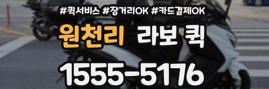 원천리 라보 퀵