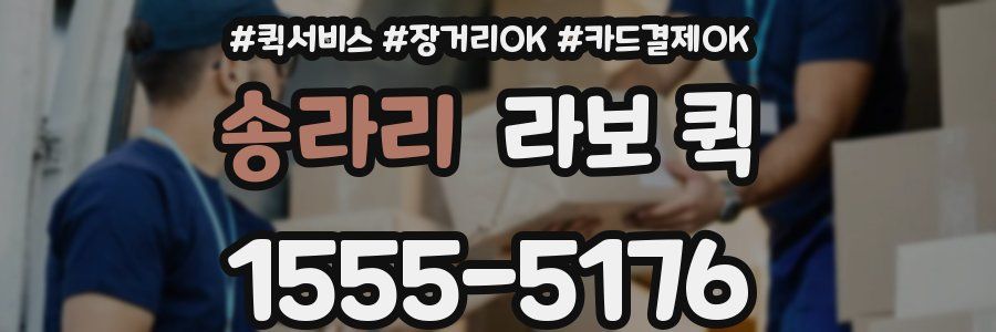 송라리 라보 퀵