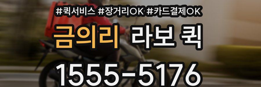 금의리 라보 퀵