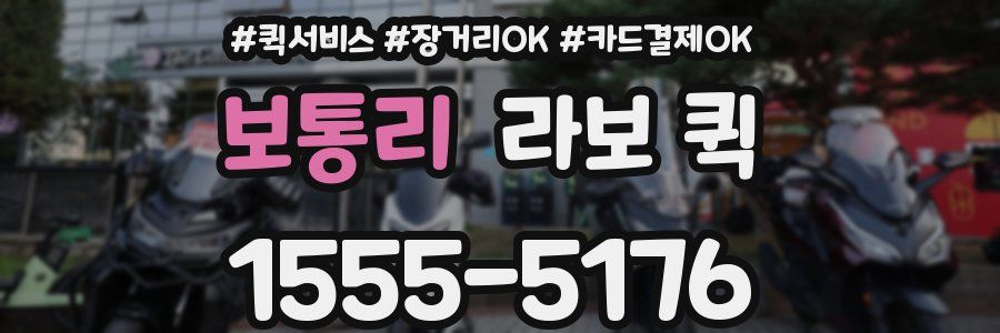 보통리 라보 퀵