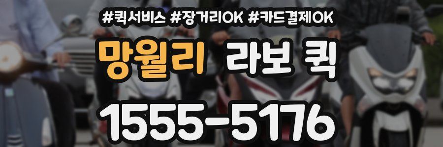 망월리 라보 퀵