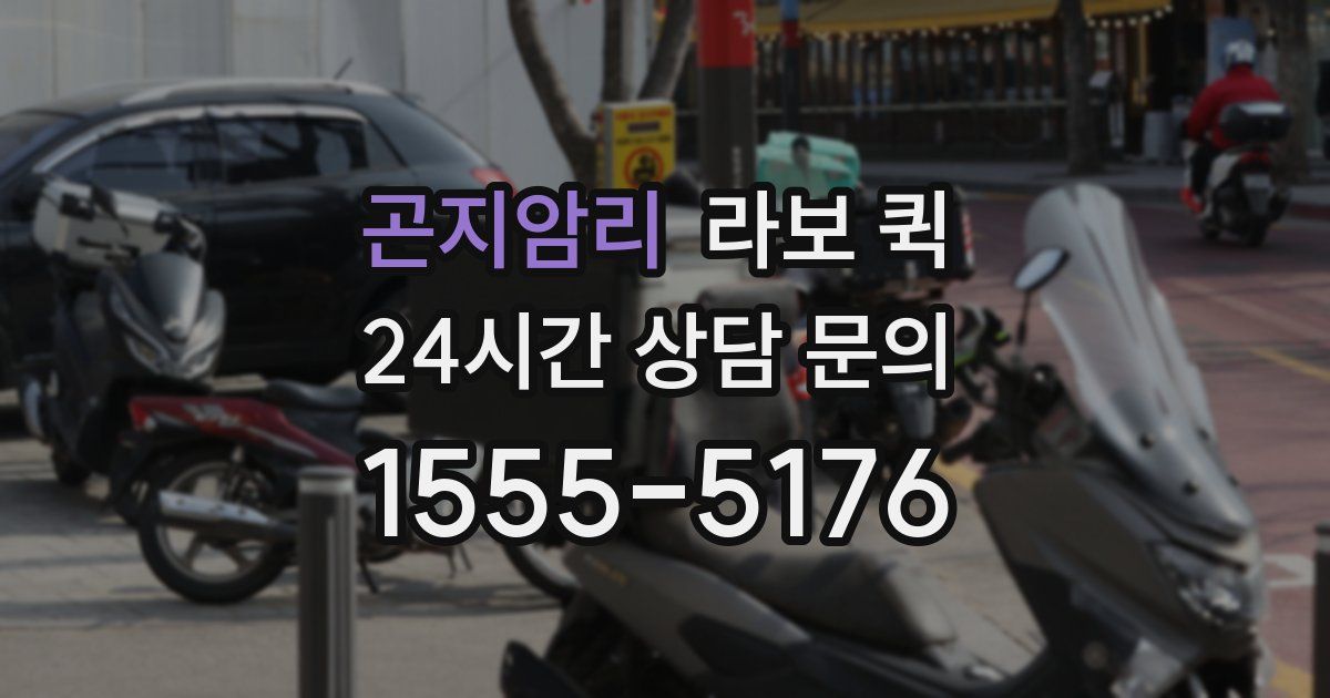 곤지암리 라보 퀵