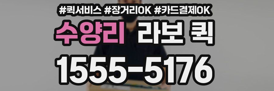 수양리 라보 퀵