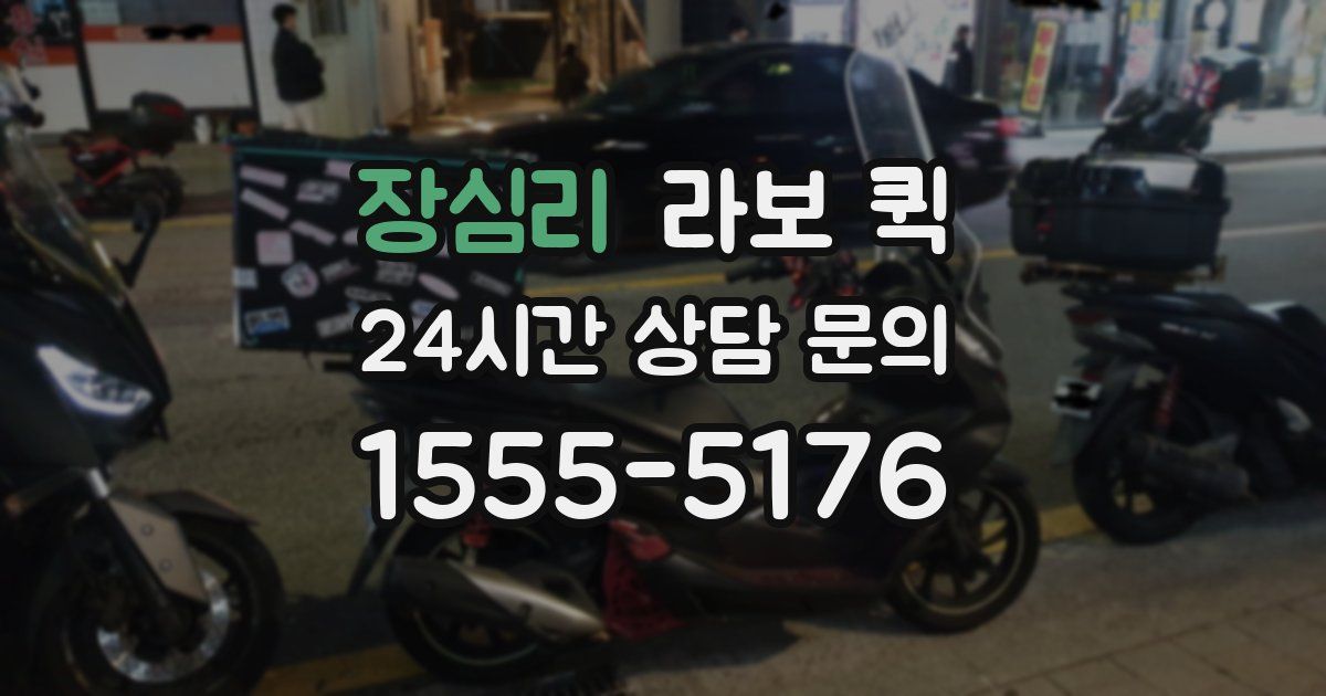 장심리 라보 퀵