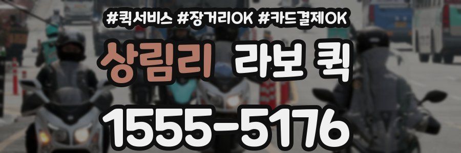 상림리 라보 퀵