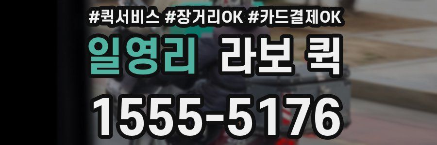 일영리 라보 퀵