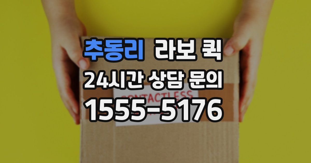 추동리 라보 퀵