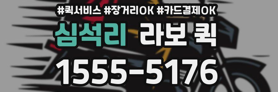 심석리 라보 퀵