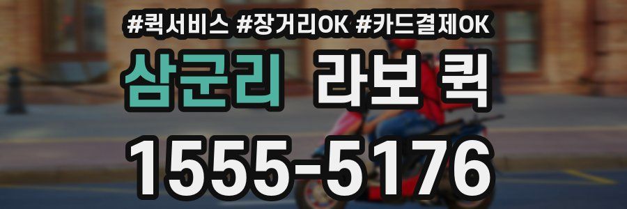 삼군리 라보 퀵