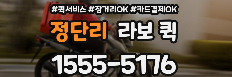 정단리 라보 퀵