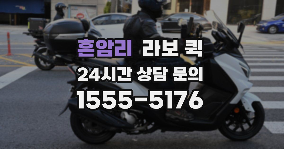 흔암리 라보 퀵