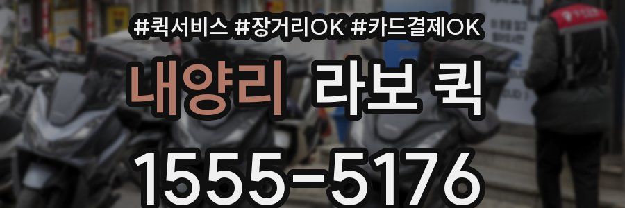 내양리 라보 퀵