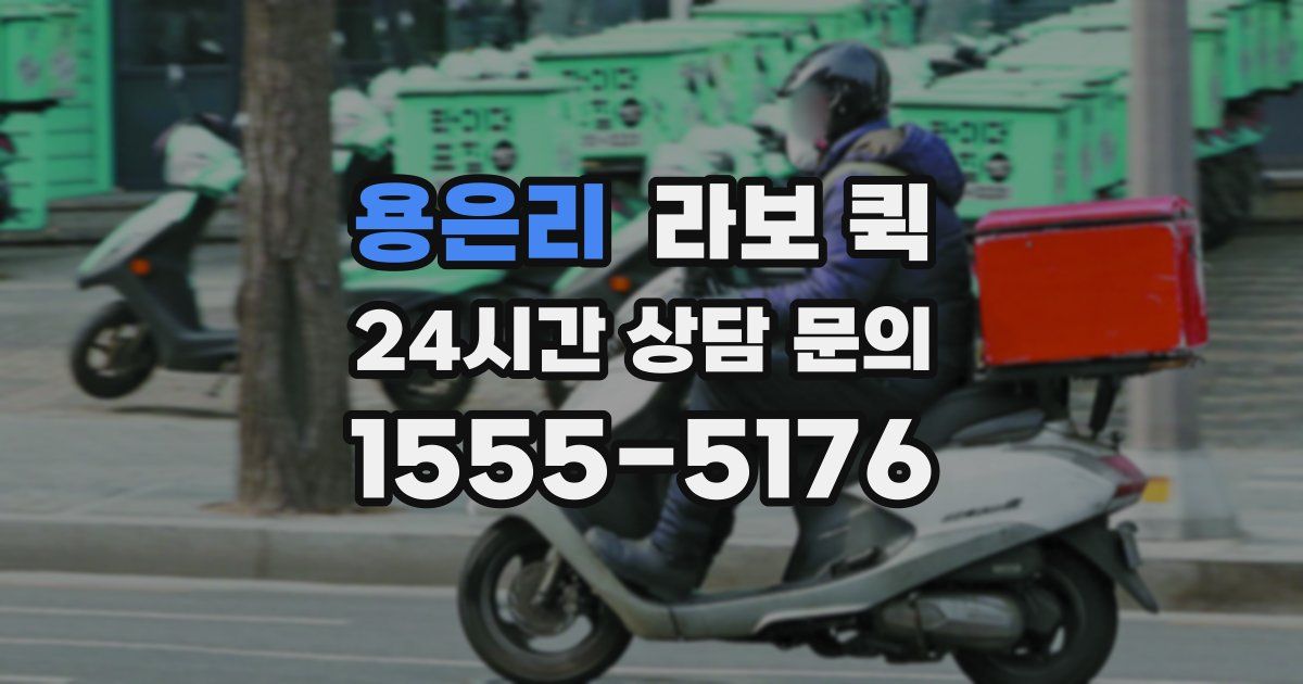 용은리 라보 퀵