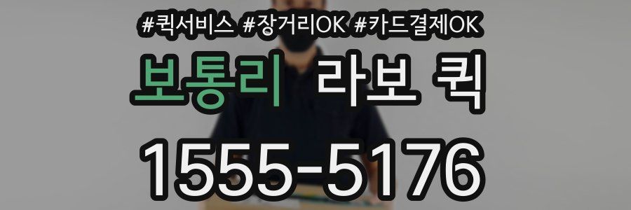 보통리 라보 퀵