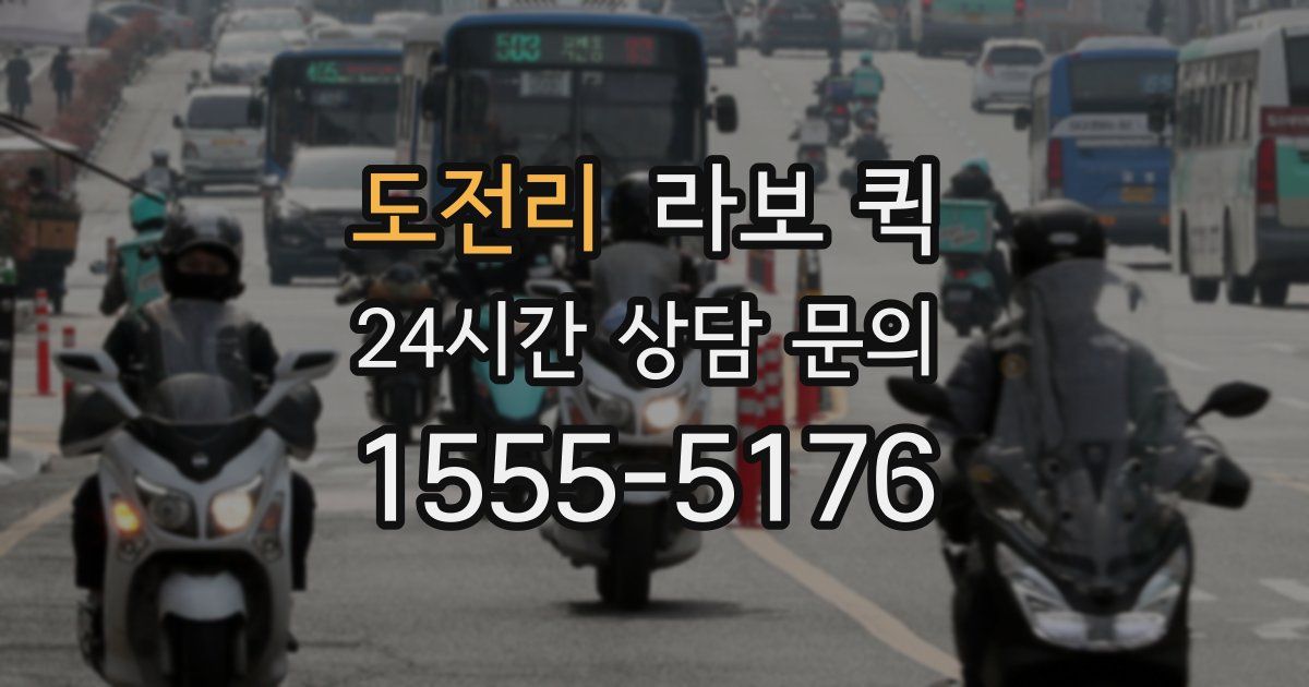 도전리 라보 퀵