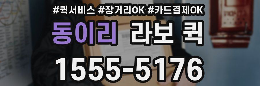 동이리 라보 퀵