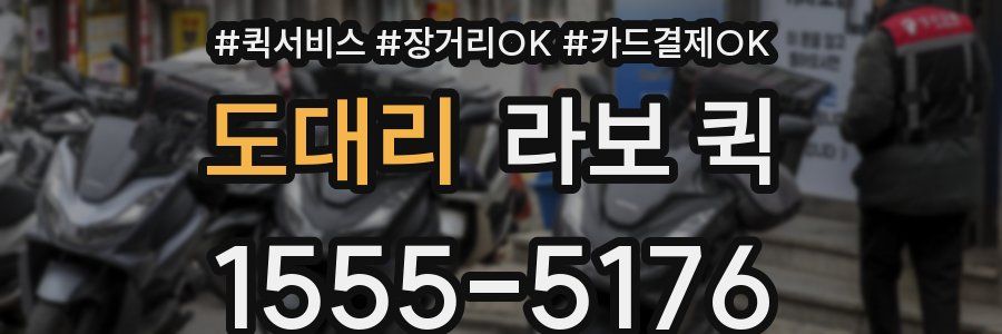 도대리 라보 퀵