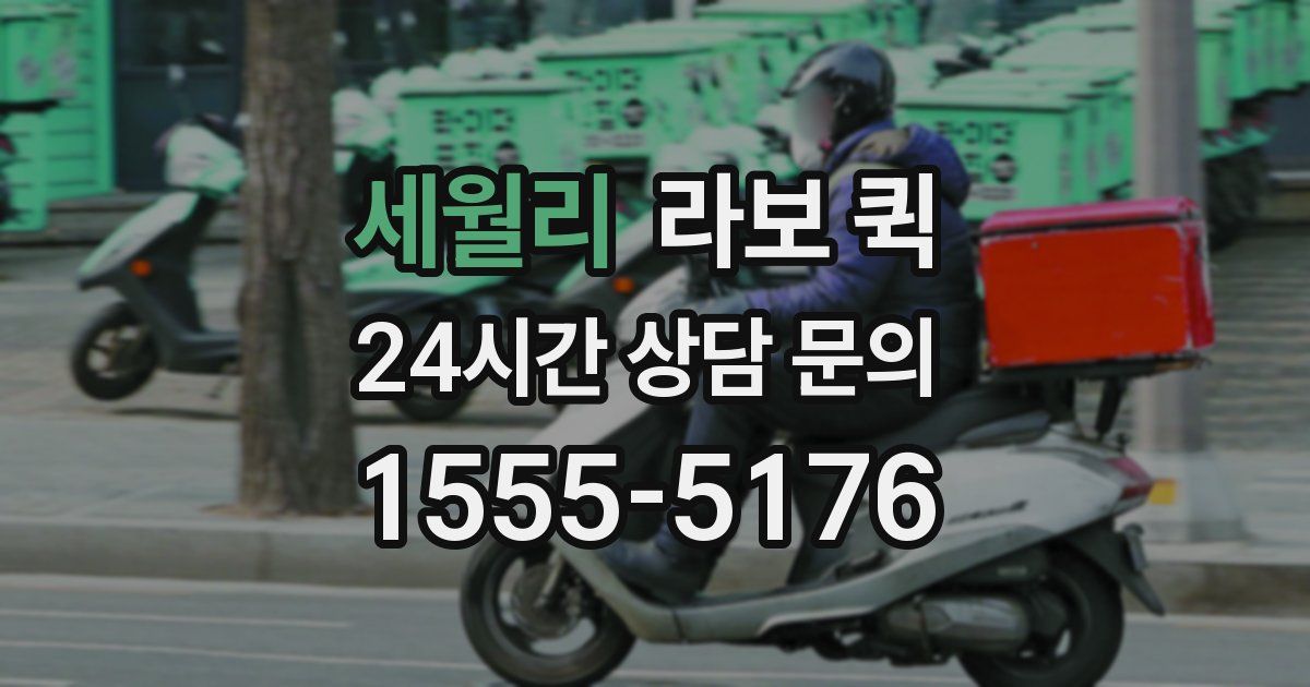 세월리 라보 퀵