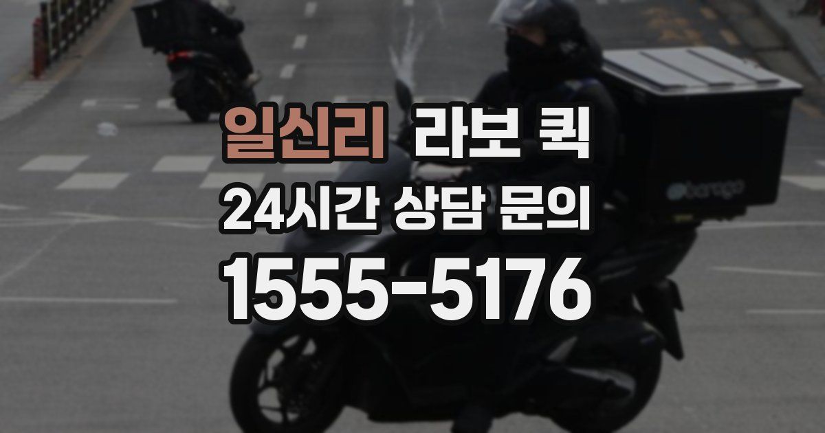 일신리 라보 퀵