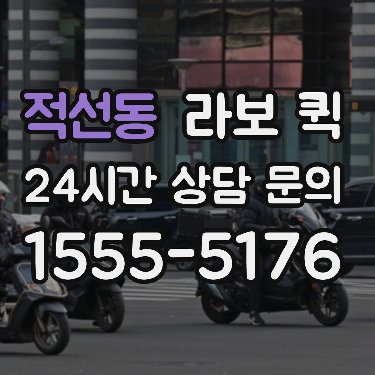 적선동 라보 퀵