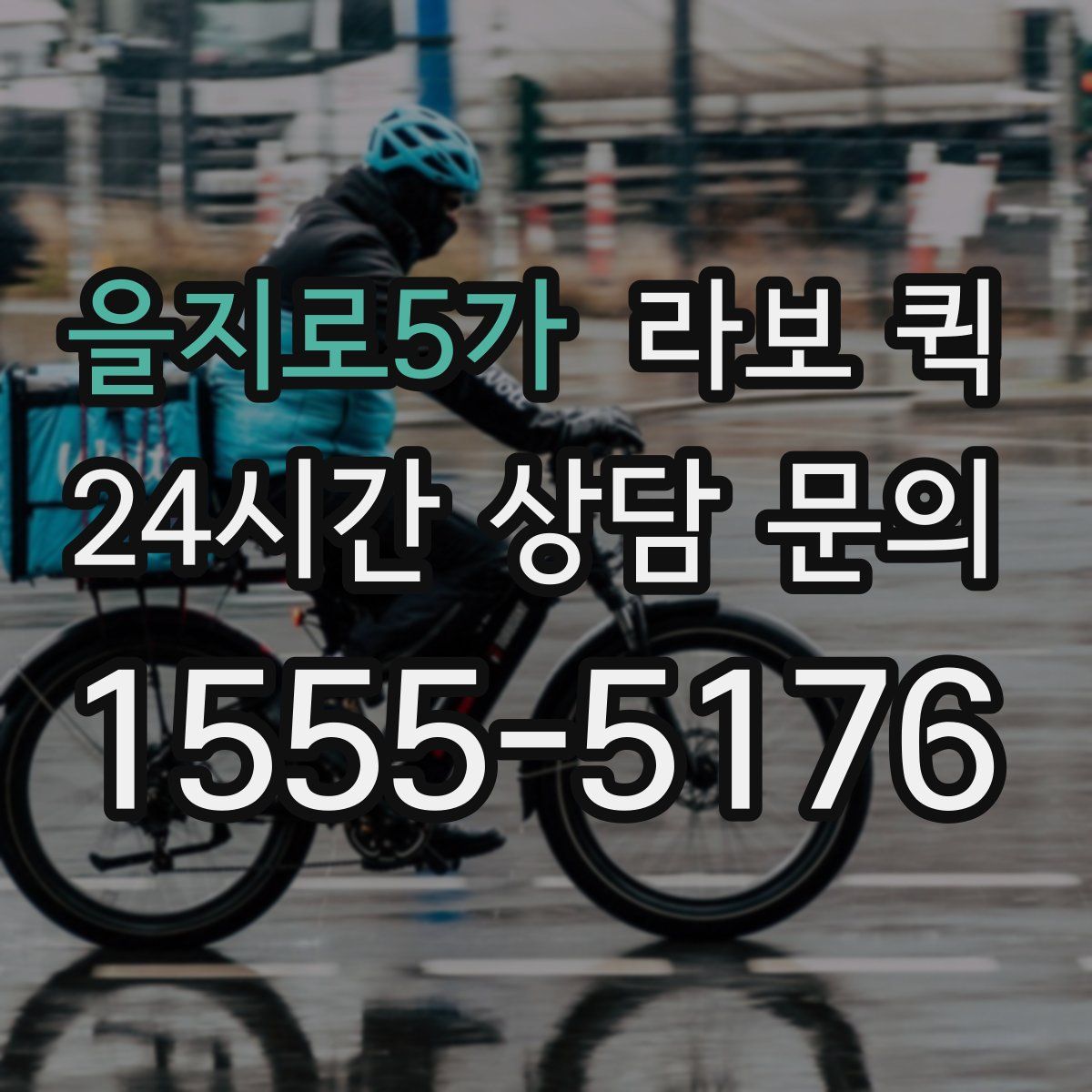 을지로5가 라보 퀵