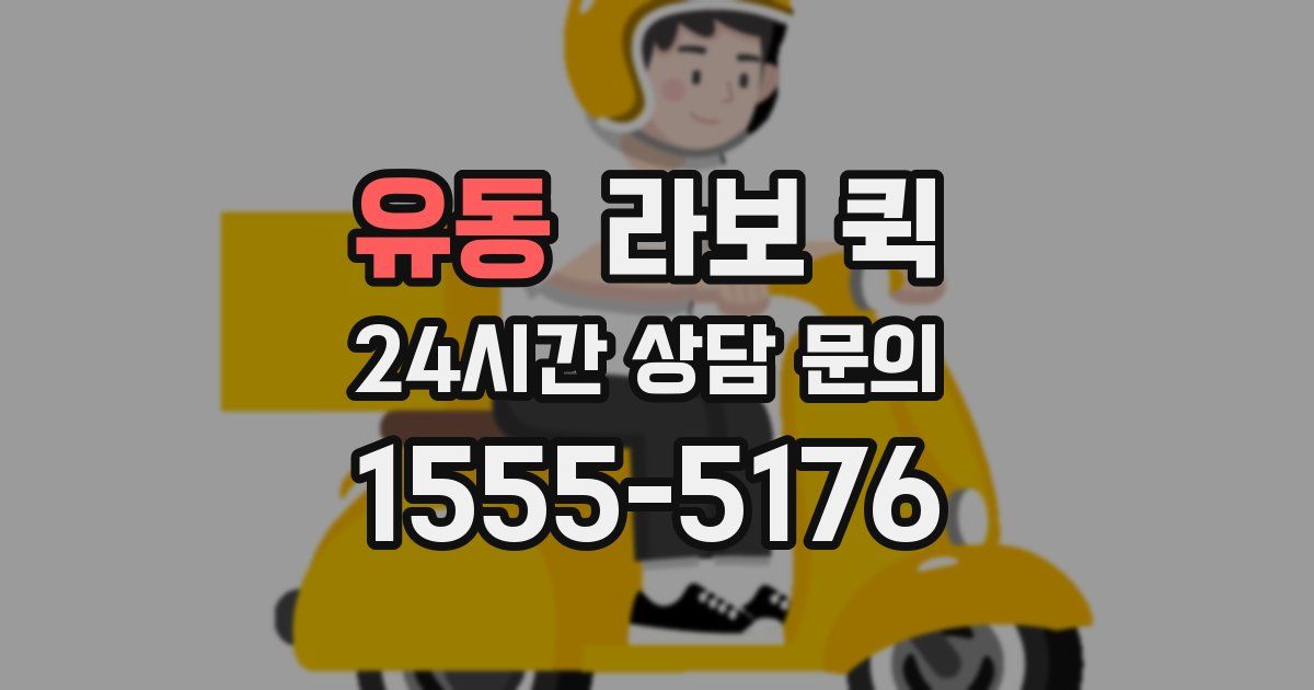 유동 라보 퀵