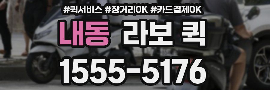 내동 라보 퀵