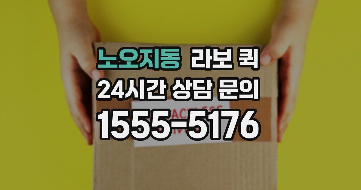 노오지동 라보 퀵