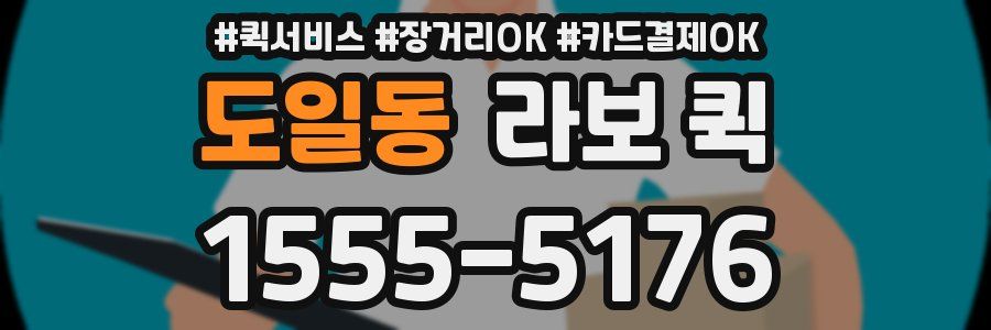 도일동 라보 퀵