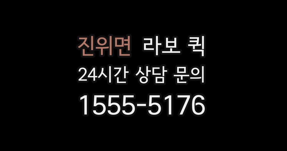 진위면 라보 퀵