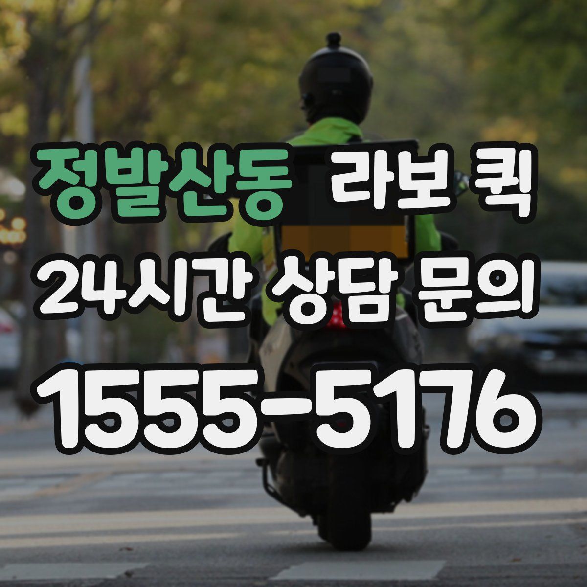 정발산동 라보 퀵