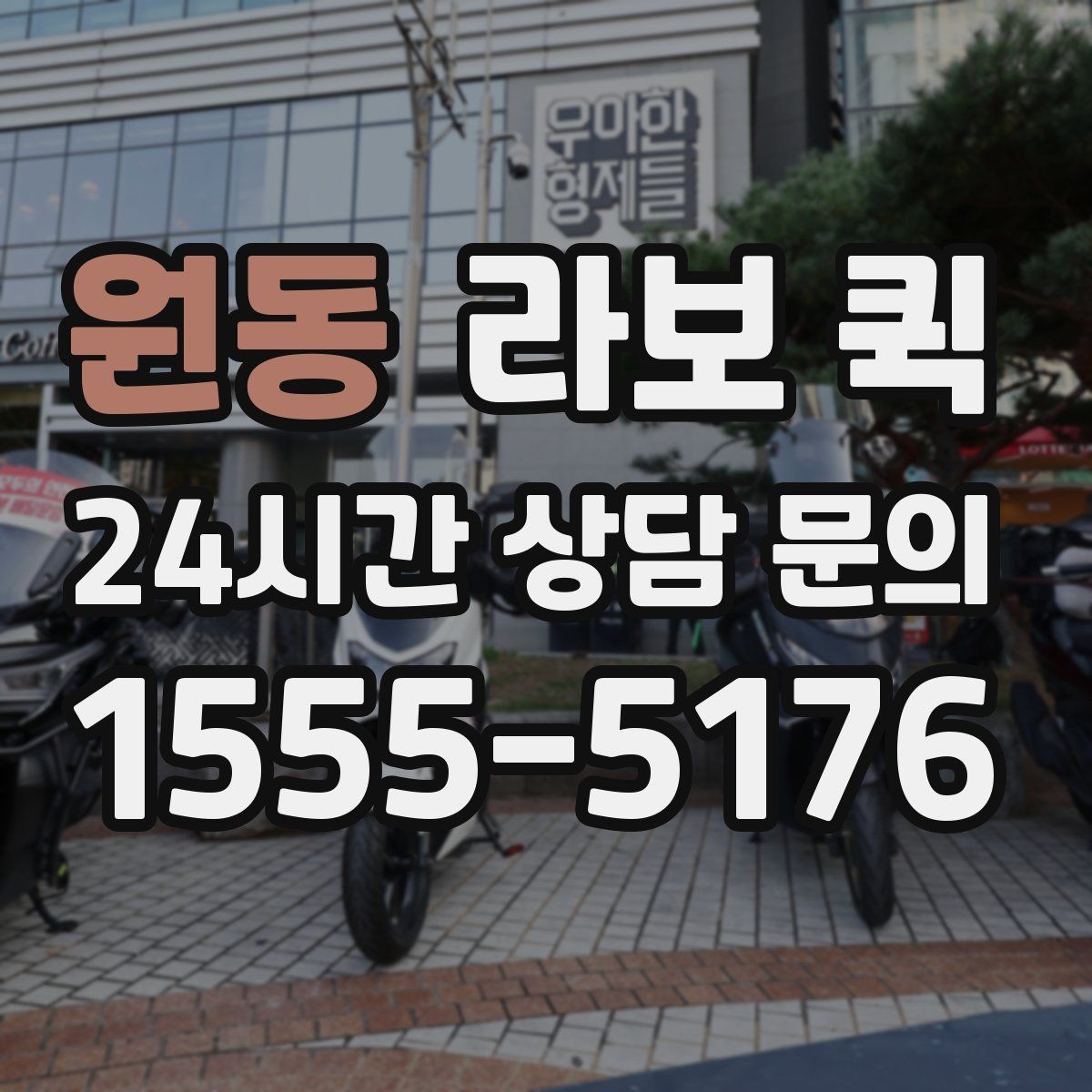 원동 라보 퀵 창고에서 매장으로 소량 입고를 빠르게