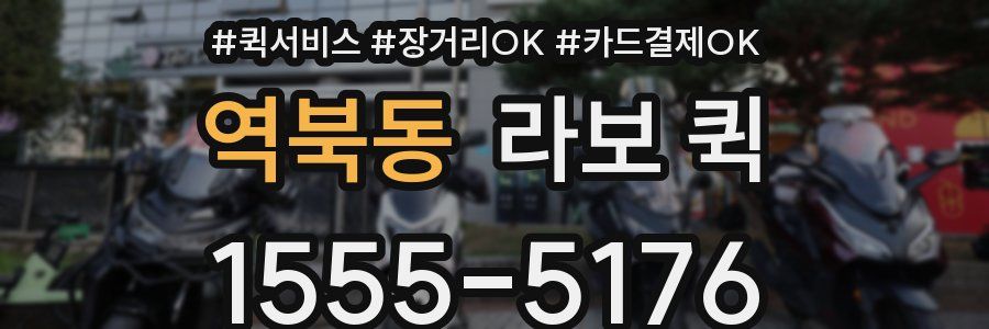 역북동 라보 퀵