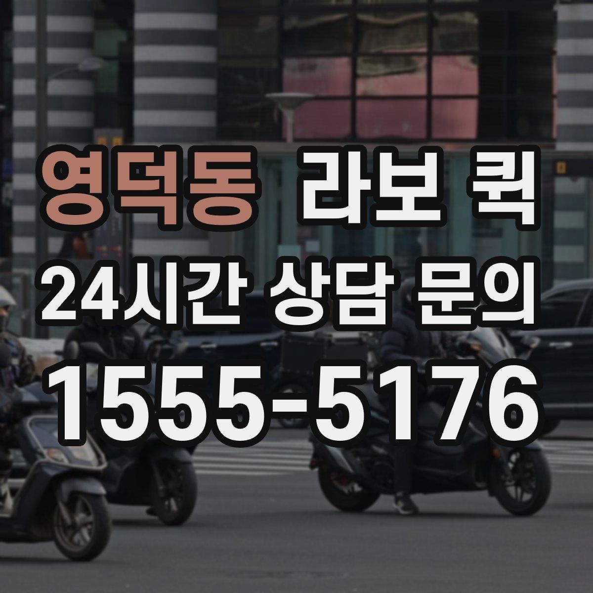 영덕동 라보 퀵