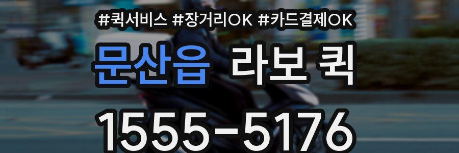 문산읍 라보 퀵